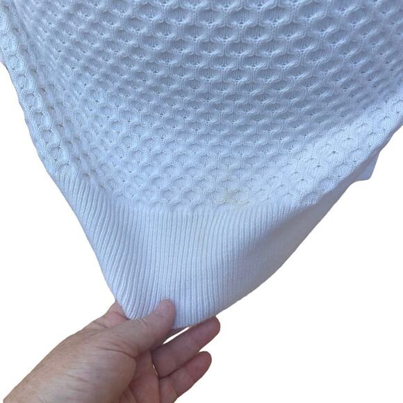 Athleta Sweaters | Athleta Thermal Wool Blend Honeycomb Sweater - Picture 8 of 13